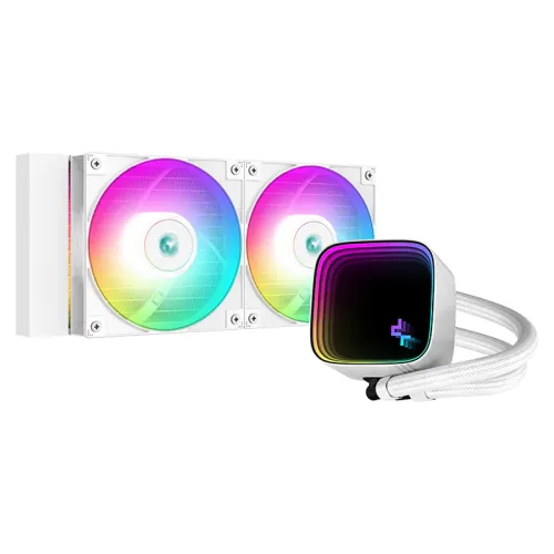 DeepCool LS520 SE WH 240mm ARGB Liquid CPU Cooler